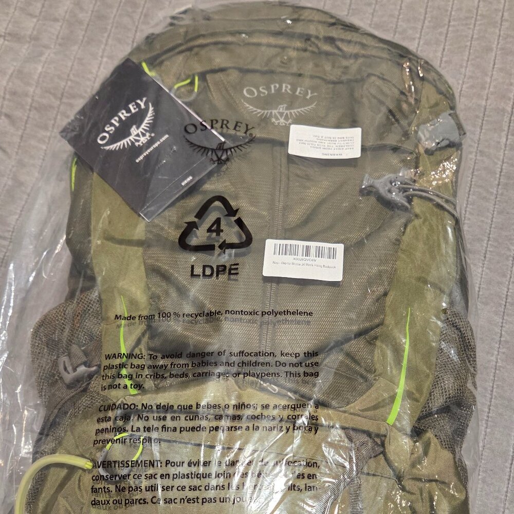 Osprey stratos 24 hiking backpack